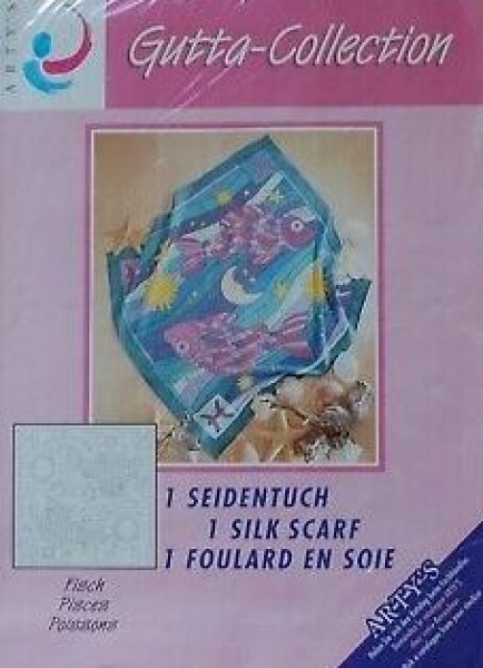 Gutta-Tuch Sternzeichen Fisch (Pisces, Poissons)